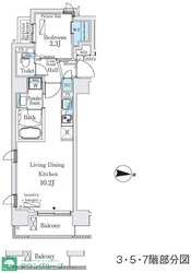 イプセ住吉の物件間取画像